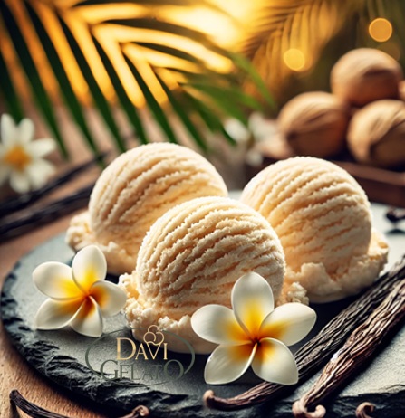 Vanilleeis aus Biomilch